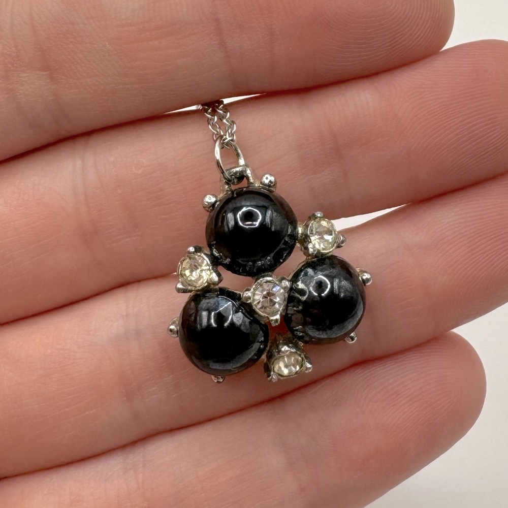 BOGOFF Vintage Crystal Pendant Necklace
